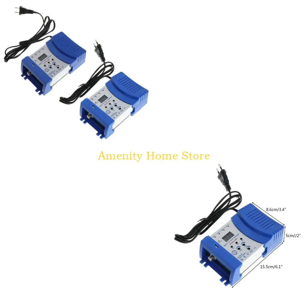 

F26C Durable Compact RF Modulator Video Converter UHF Amplifier