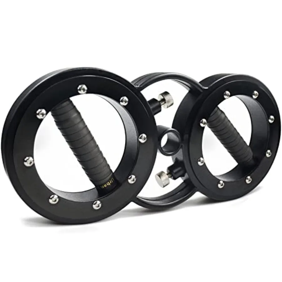 

Тренажер-ротатор с регулируемым сопротивлением 18 фунтов для тренировки верхней части тела, с вращающимися на 360 градусов рукоятками, многофункциональный спин-тренажер