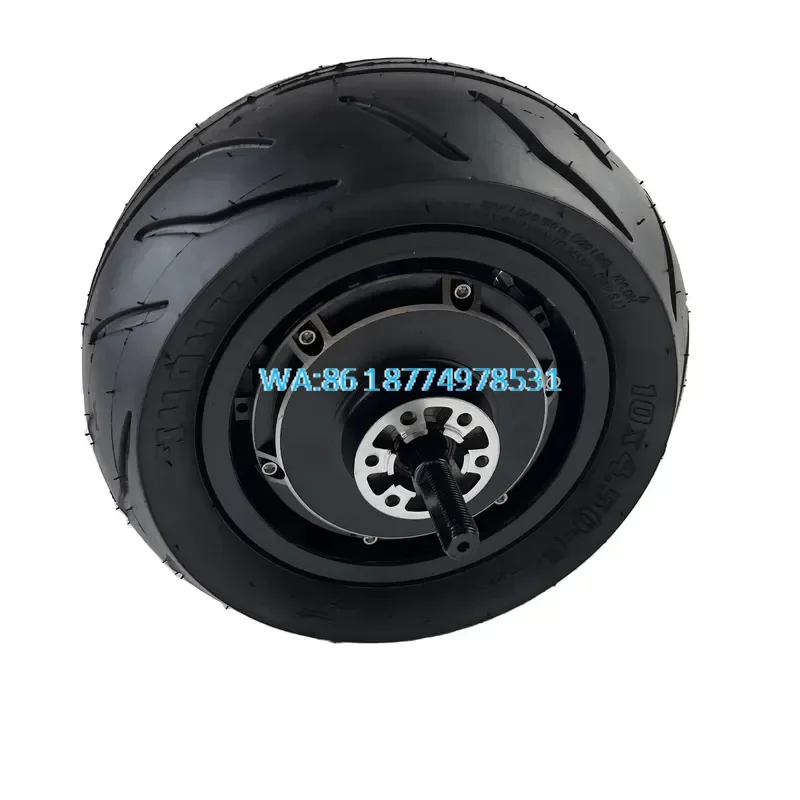 Wmwmnu for 10 Inch 48V 60V 72V 2000W-4000W Vacuum Tyre 10x4.5-6 Gearless Hub Motor Motorcycle Replacement Part High Quality