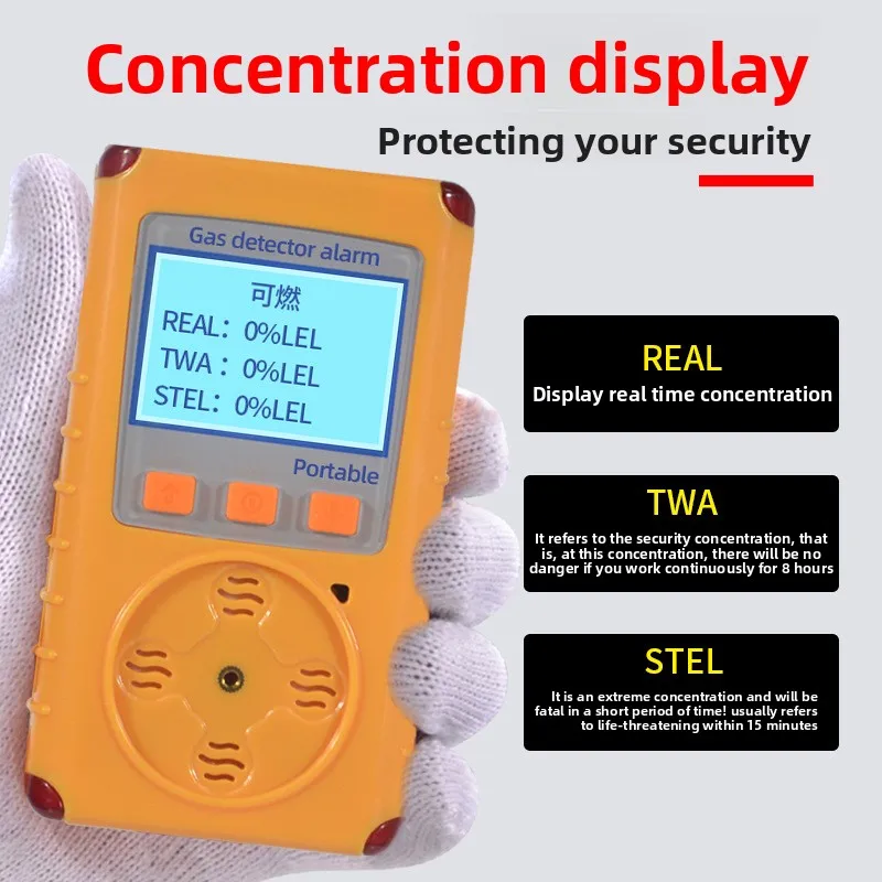 The Multi-functional Four-in-one Gas Detection Analyzer Can Measure Carbon Monoxide, Oxygen, Hydrogen Sulfide and Combustible Ga