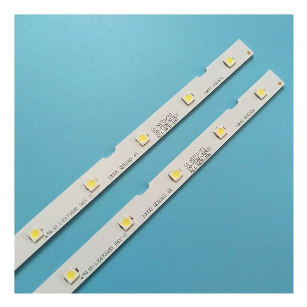 New Samsung UE43NU7100U aot_43 _ nu7100f UE43NU7120U UE43NU7170U backlight LED strip, 2pcs, 28LED