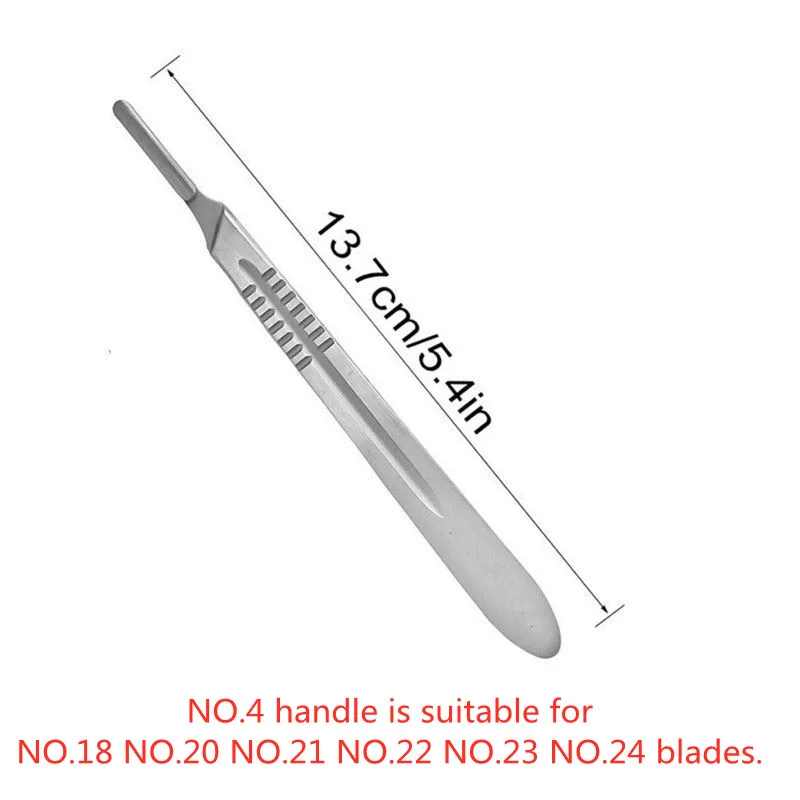 20-100pcs Carbon Steel Surgical Blades for DIY Cutting Phone Repair Carving Animal Eyebrow Grooming Maintenance Scalpel Knife