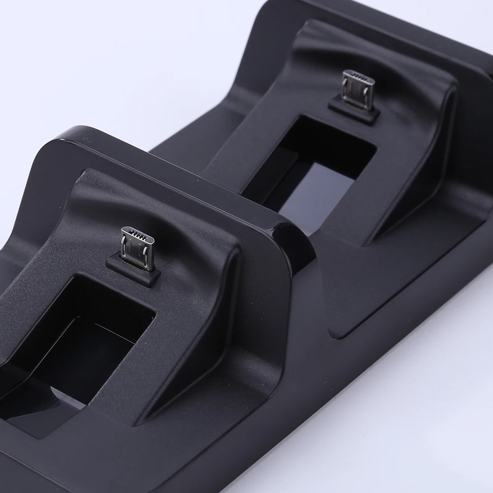 Мини-двойные зарядные устройства постоянного тока 5 В, USB-док-станция с двойной зарядкой, зарядное устройство для контроллера PS4