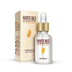 Soro Clareamento de Arroz Branco, Creme Hidratante Rosto, Anti Rugas, Anti Envelhecimento, Linhas Finas, Tratamento para Acne, Cuidados com a Pele, 15ml, Novo