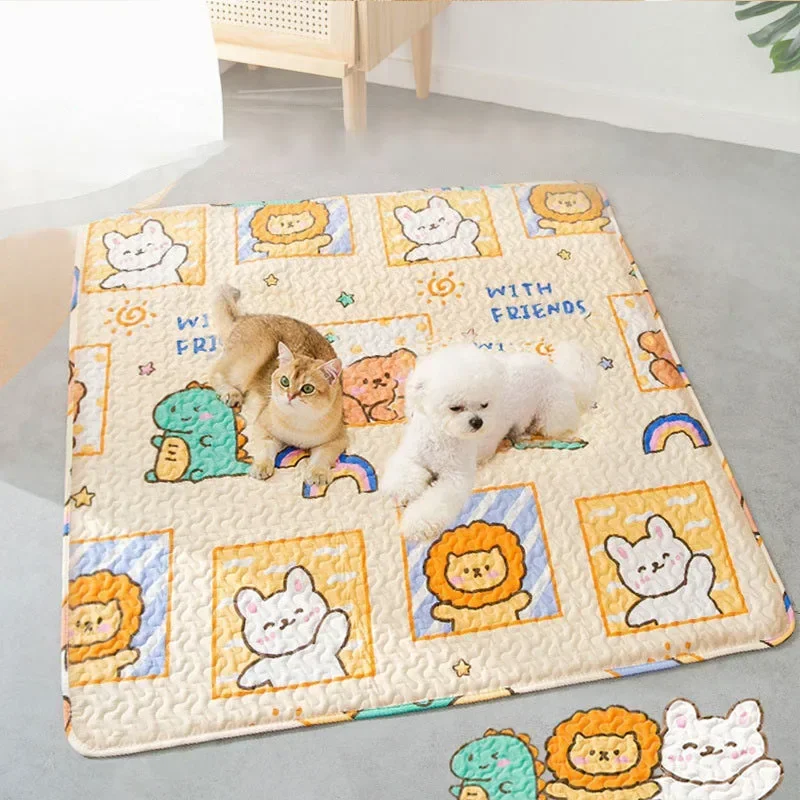 Dog Mat For Floor Sofa Pet Playpen Kennel Crate Carpet Cat Cushion Reusable Washable Training Pee Pads Travel Car Seat Cover