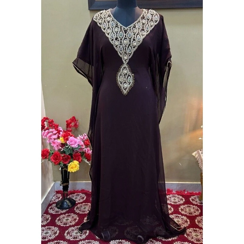 

Morocco's New Quote for Dubai Caftan Farasha Abaya Long Dress Is Very Elegant