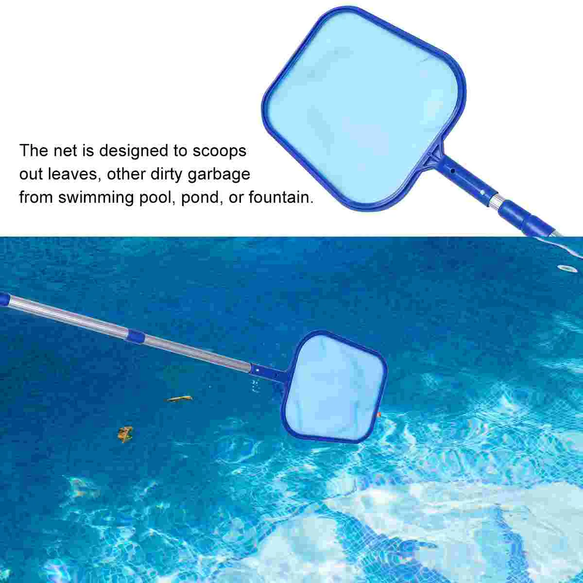 

Fine Mesh Swimming Pool Cleaning Net Bathtub Cleaner Nets for Plastic Duster Leaves