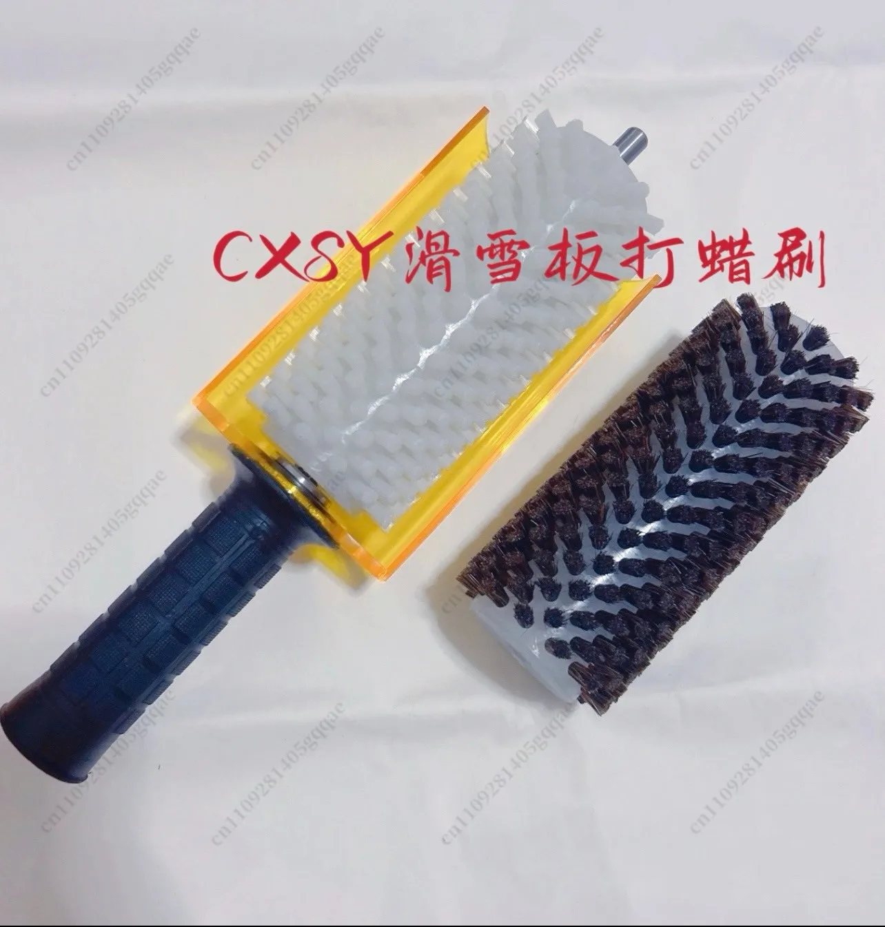 30CM Nylon/ Horse Hair /brush/copper Wire Roller Brush Set Ski Snowboard Waxing Electric Roller Brush Ski Roto Brush view 6