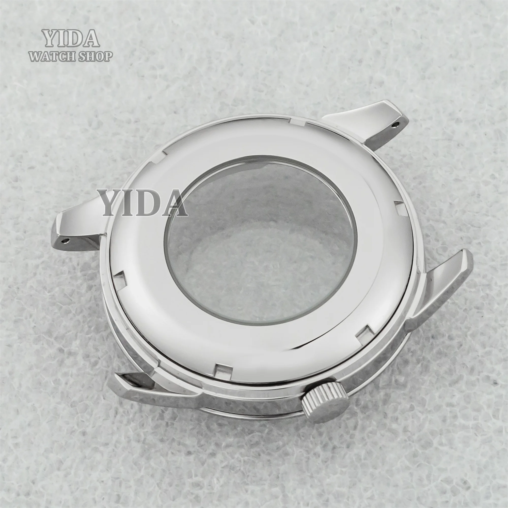 NH36 Case 42.7mm Watch Case Stainless Steel for Mark XX fit NH35 NH36 Movement Accessories Tools Modified 5ATM Waterproof Case