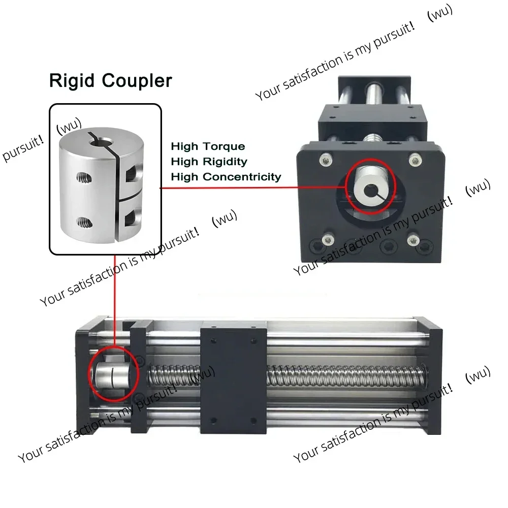D20L25 High Torque Rigid Shaft Coupler 3D Printer Part Aluminium Alloy Lead Screw Coupling 4/5/6.35/8/10mm For Step Servo Motor