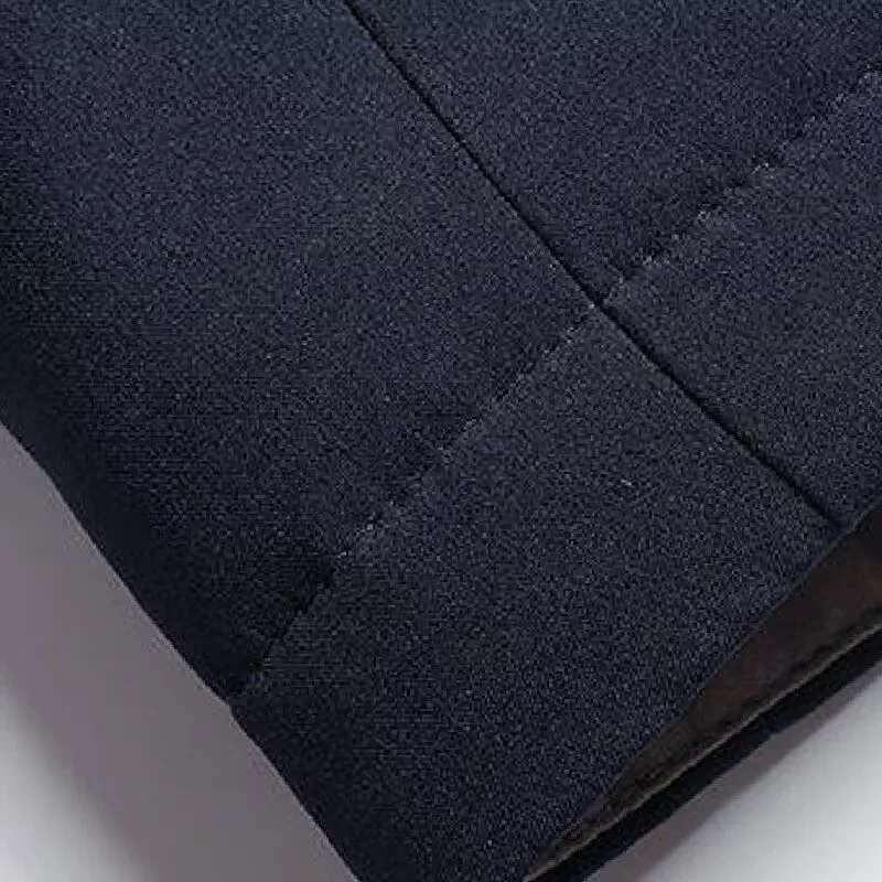 جديد سميكة صوف مبطن سترة للرجال الخريف الشتاء الوقوف طوق القطن معطف مبطّن سترة رجالي دافئة لمنتصف العمر وكبار السن #5