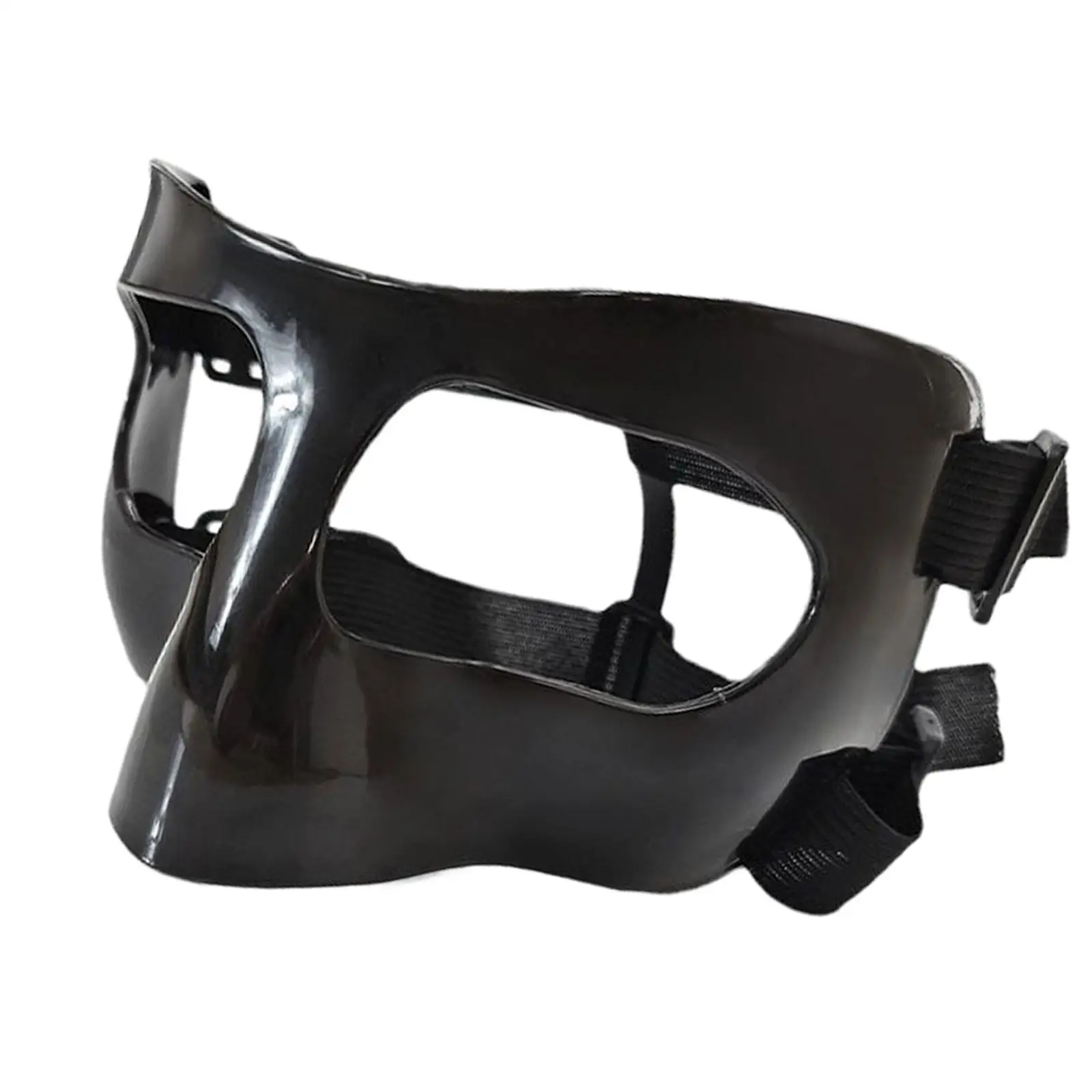 Basketball Mask Face Guard for Broken Nose Sports Adjustable Strap Face Mask