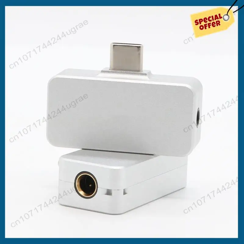 

-A15I Высокопроизводительный портативный многофункциональный адаптер для декодирования типа C на 3,5 мм и 4,4 мм женский Hi-Fi адаптер