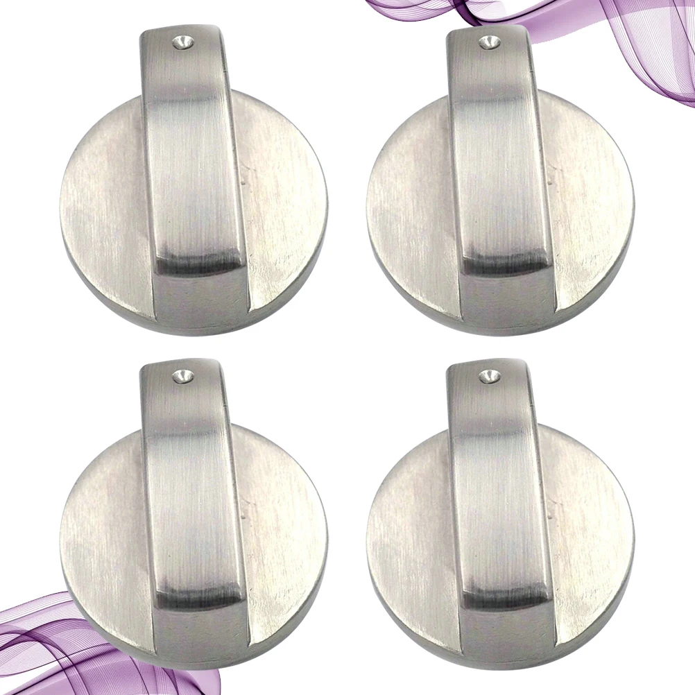 

4 Pcs Burner Control Knobs Gas Stove Appliance Replacement Part Universal Switch