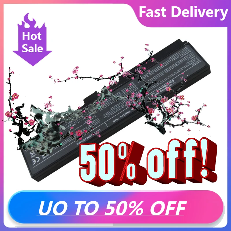 

【Быстрая доставка】PA3817U-1BAS Аккумулятор для ноутбука, совместимый с Toshiba Satellite PA3817U-1BRS PA3816U-1BAS PA3818U-1BRS PABAS229 SATE