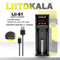 LiitoKala Lii-S1 Lithium Battery Charger for 18650 26650 High Quality Fast Charging for Digital Electronics