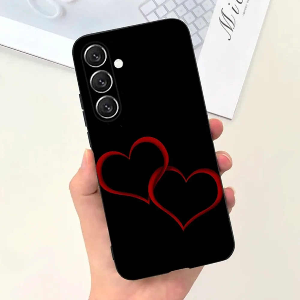 Hot Heart  Phone Case For Samsung S21,S22 Ultra,S20,S30 plus,S22 plus,S23,S30 ultra 5G Silicone Cover image 5