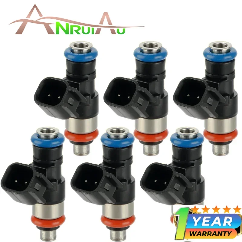 

For Ford Edge Explorer F-150 Flex Mustang 3.5L/3.7L V6 Lincoln Continental MKS MKT MKX MKZ 6PCS 0280158191 Fuel Injectors FJ1116