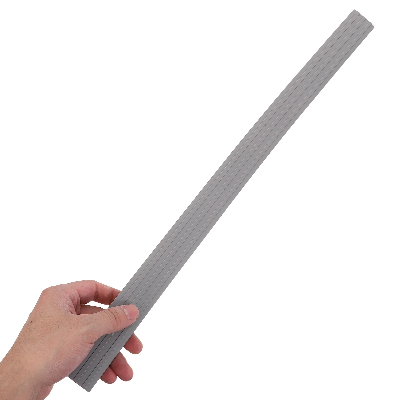 

Self-Adhesive Floor Transition Strip 50X3X1Cm Gray For Sweeping Robot Doorway Threshold Ramp Strip Reusable Robot Ramp Mat