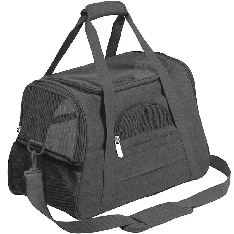 

Hot Sale Cat Bag for Outdoor Use Portable Small Dog Bag Foldable Cat Outdoor Travel Vehicle One Shoulder Portable Pet Bag 2025