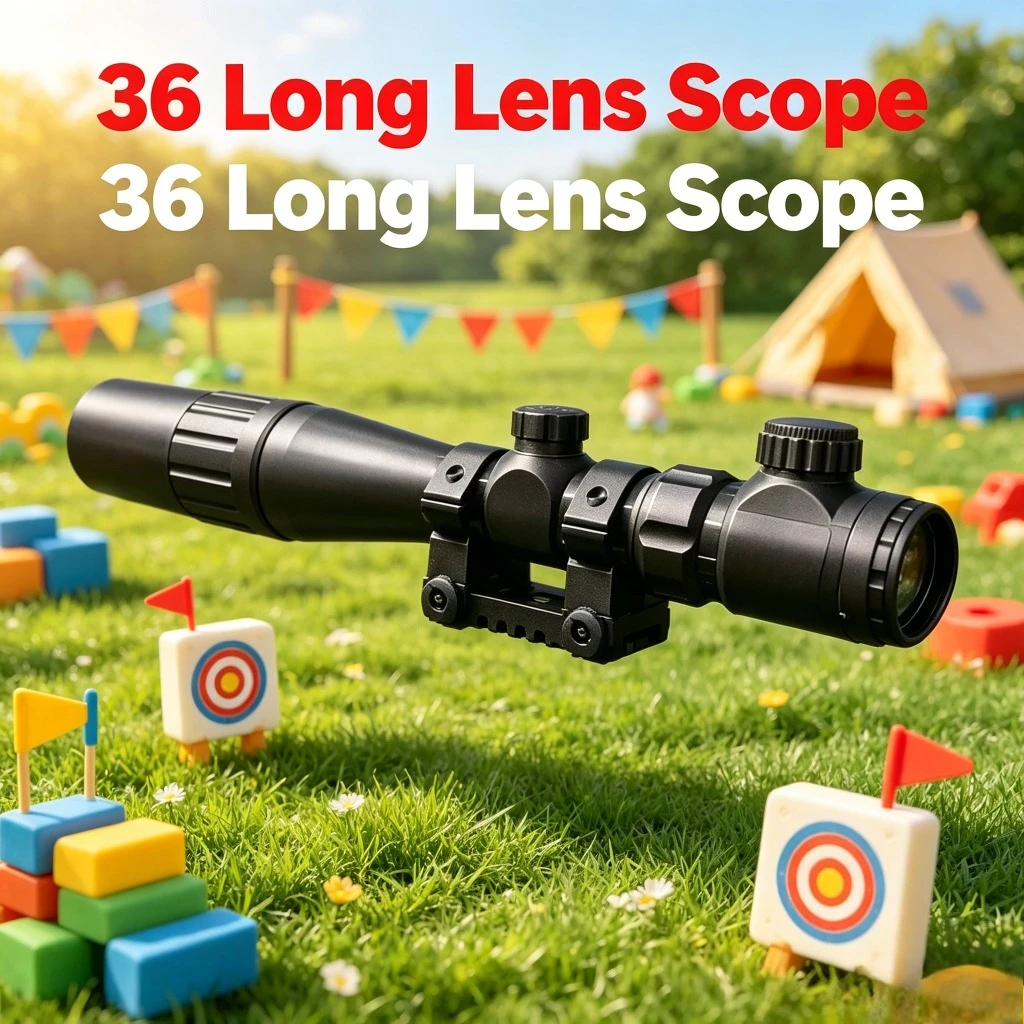 Kids Outdoor Youtube - 36mm Long Tube Zoom Magnifier Scope