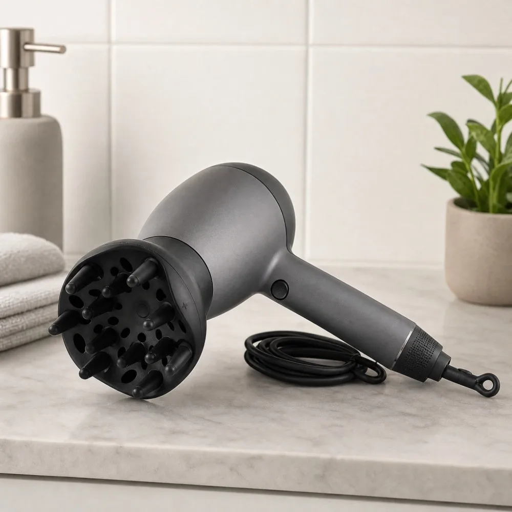 

Black Color Universal Hair Dryer Diffuser Stylish Design Volumizing Hair Dryer Diffuser Attachment Universal Professional