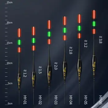 智慧LED釣魚浮標高靈敏度提醒浮標重力感應發光夜釣頻閃長尾 10 最佳銷售 聰明的釣魚 - №2