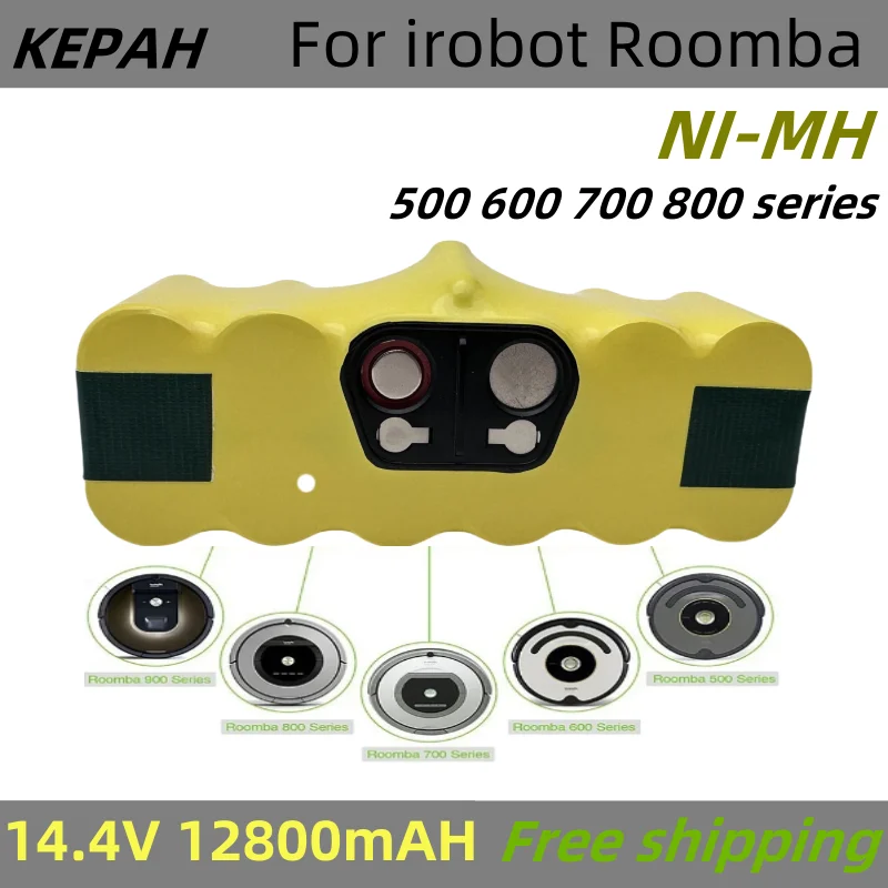 

14.4V 9800mAh Battery For iRobot 500 600 700 800 900 series Battery For iRobot Roomba14.4 V 620 650 770 780 580