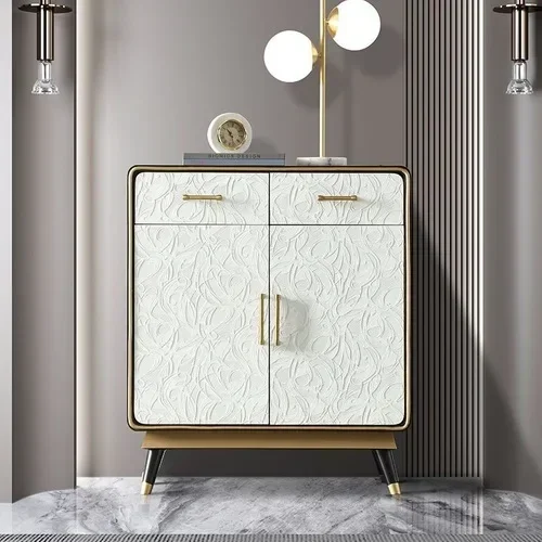 

Легкий роскошный шкаф из массива дерева для гостиной, входной шкаф, настенный сервант, шкаф для хранения, перегородка для прихожей