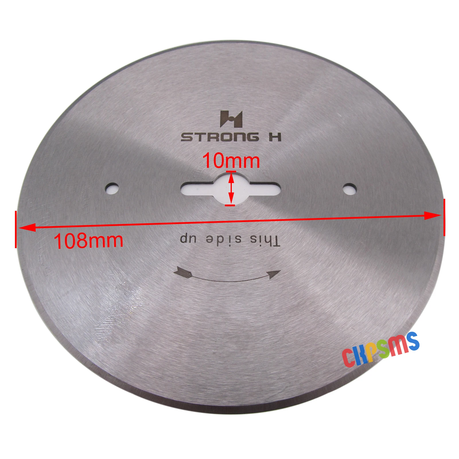 1PCS #R4 1/4 Φ108mm Round Knife For Cloth End Cutter Machines