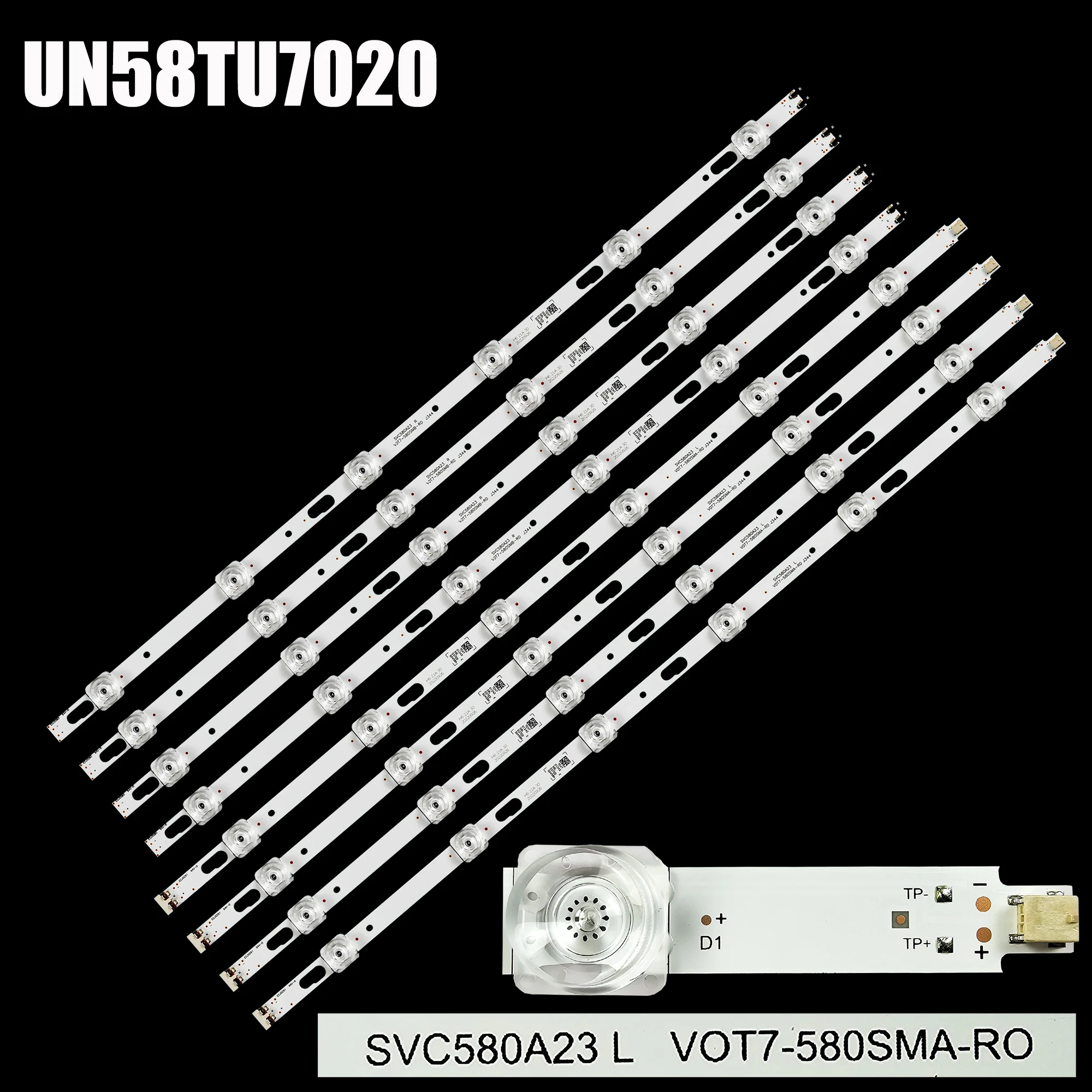 

LED backlight For BN96-50459A UN58TU6900 UN58TU8000F UN58TU7100G UN58TU7000 UE58TU7100 UE58TU7000 BN96-50458A 50459A UN58TU6900
