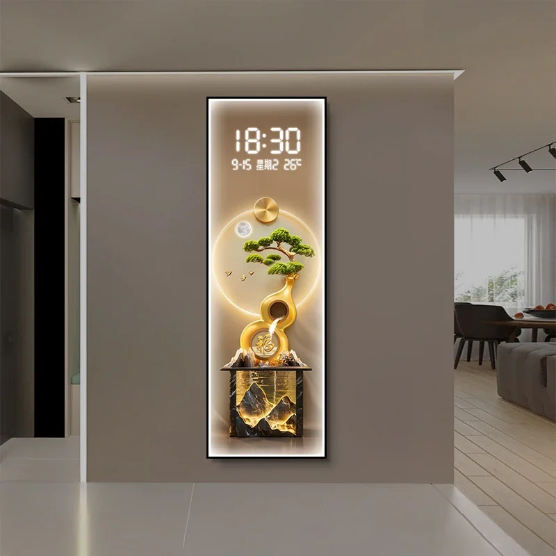 Luxury Unique Wall Clocks Living Room Nordic Art Mural Modern Led Wall Watch Bedrooms Silent Horloge Murale Home Decoration