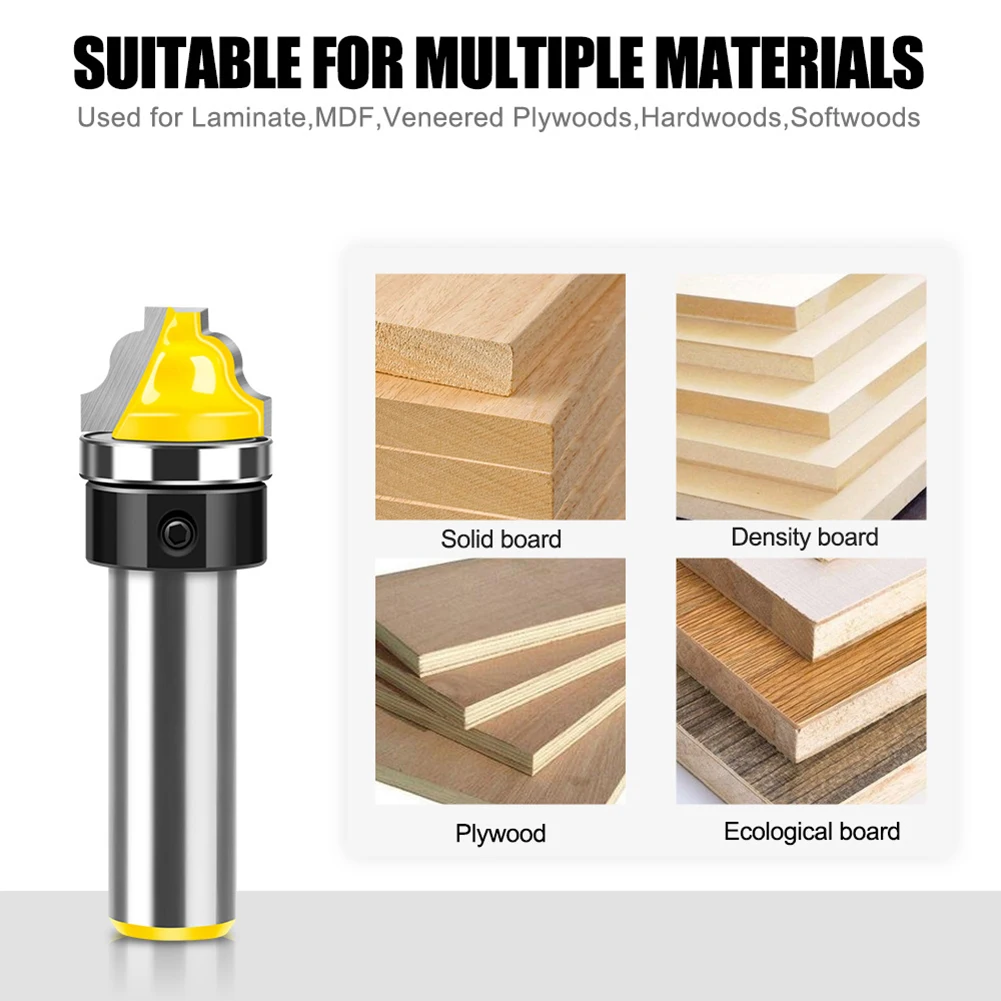 Diverse Applications with This Reliable 12mm Router Bit Designed to Create Beautiful For Decorative Details on Various Materials