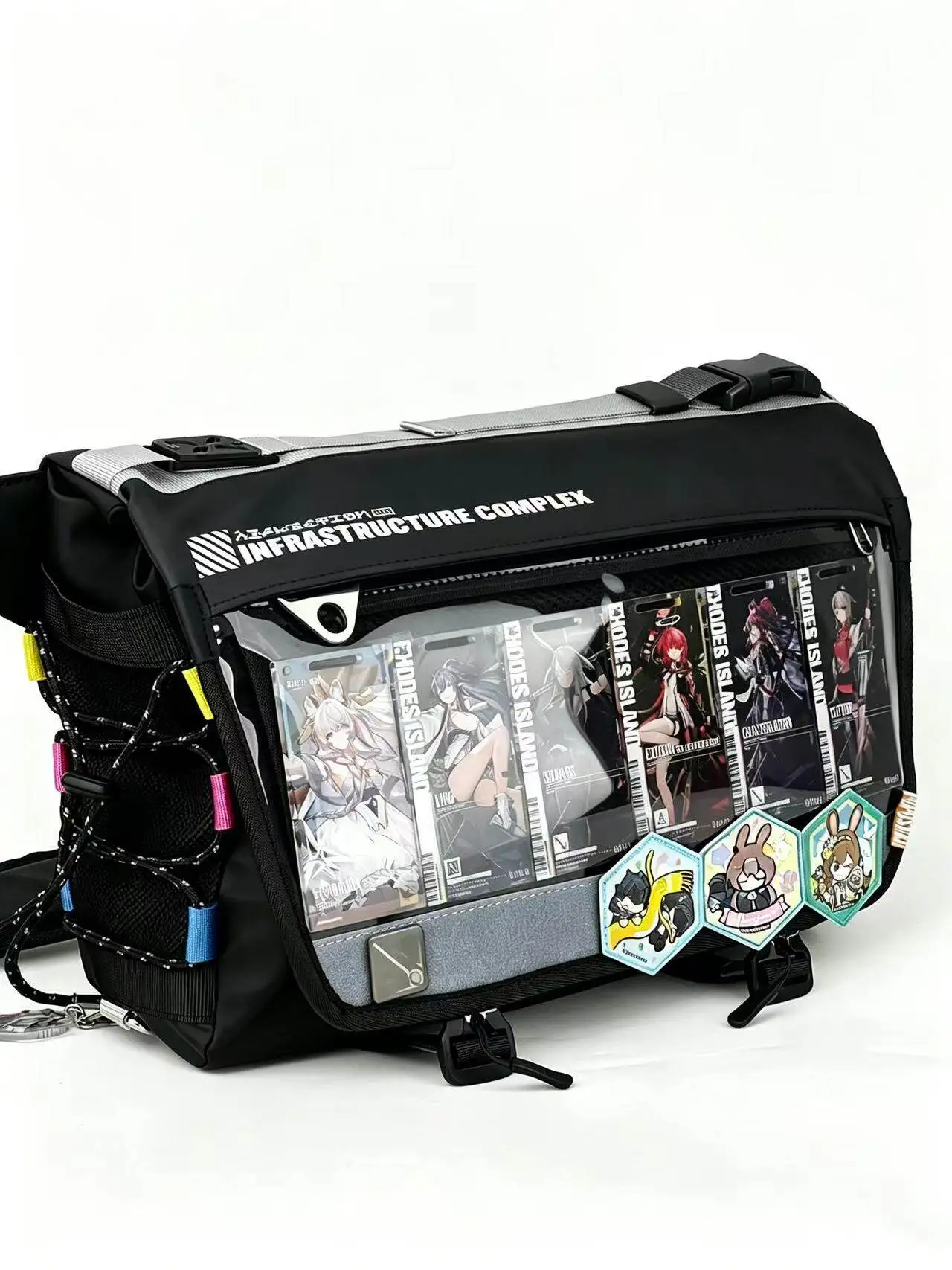 Anime Arknights: Endfield Cosplay Ita-bag Cartoon Itabag Single-shoulder Bags Messenger Bag Cross Body Satchel Xmas Adorn Gift