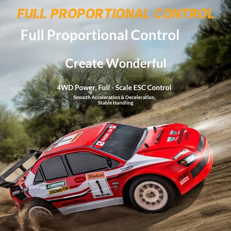 Sanyao SY1201 1/12 EVO Full Scale 4WD RC Rally Drift Car with Gyroscope Remote Control Hobby Model
