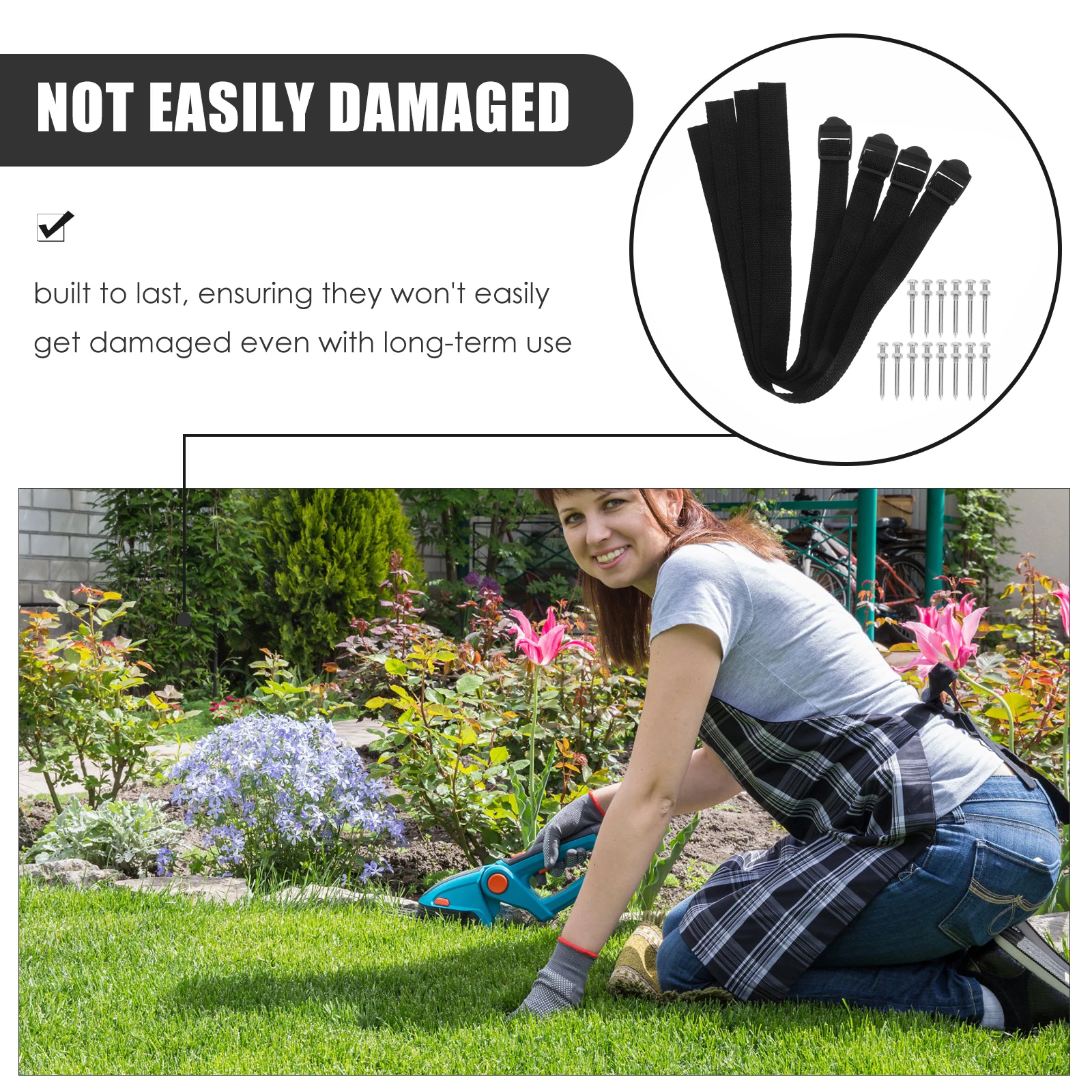 

Lawn Aerator Shoes Strap Adjustable Metal Spikes Grass Spiked Strap Manual Garden Soil Aerator Tool Supplies For Yard Grass