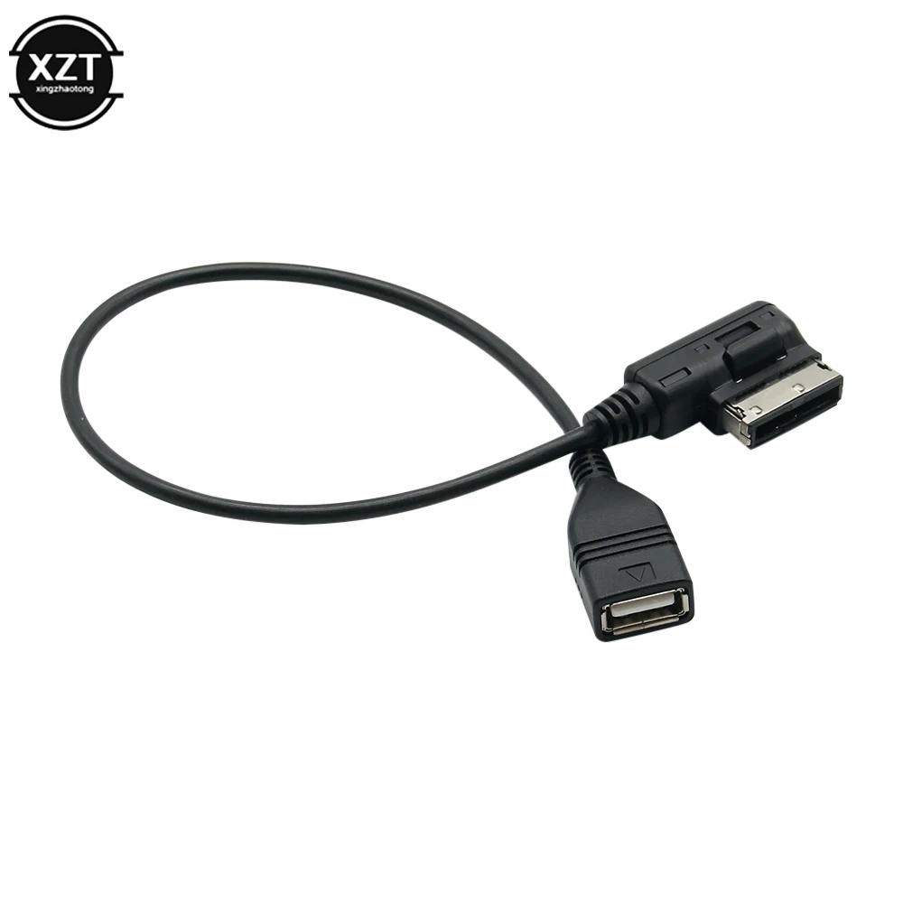 AUX Media Interface USB Female Audio Adapter Cable AMI For Mercedes For Benz Auto Car Accessories