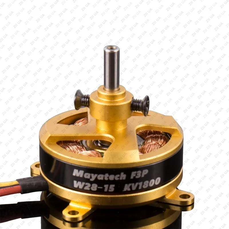 W2815 1800kv F3P Brushless Hollow Shaft Motor F3P 4D 2204 KV1800/1480kv for RC Aircraft Plane Multi-copter