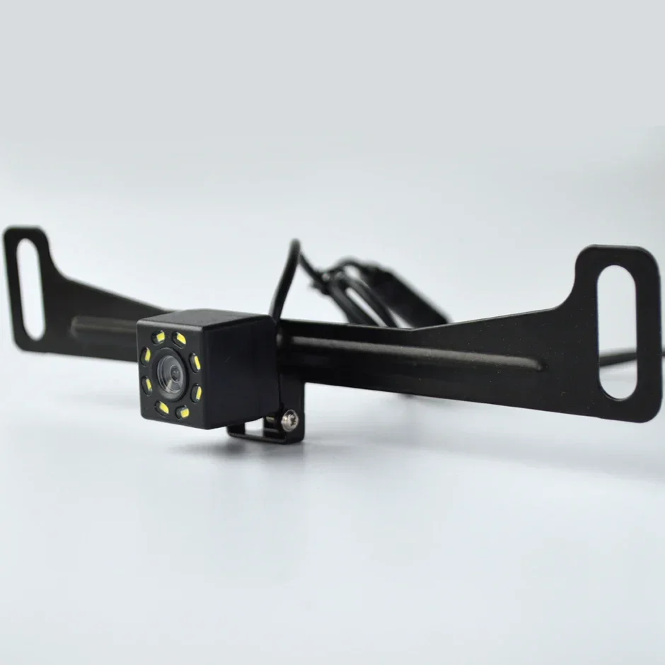 HD Rear View Backup Camera American License Plate Bracket-Mounted Reverse Cam Night Vision Parking Assistance CVBS for Car