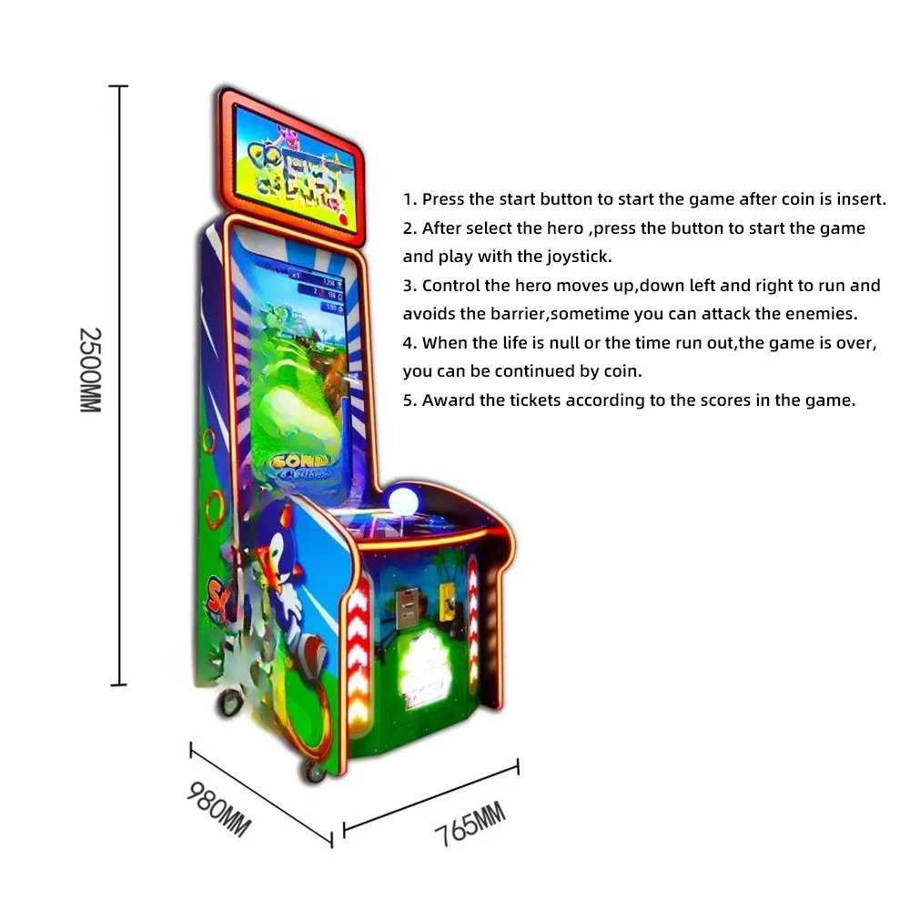 Arcade Slot Skill Game Console Kids Redeem Flappy Bird Dash Fast Drop Arcad Video Console