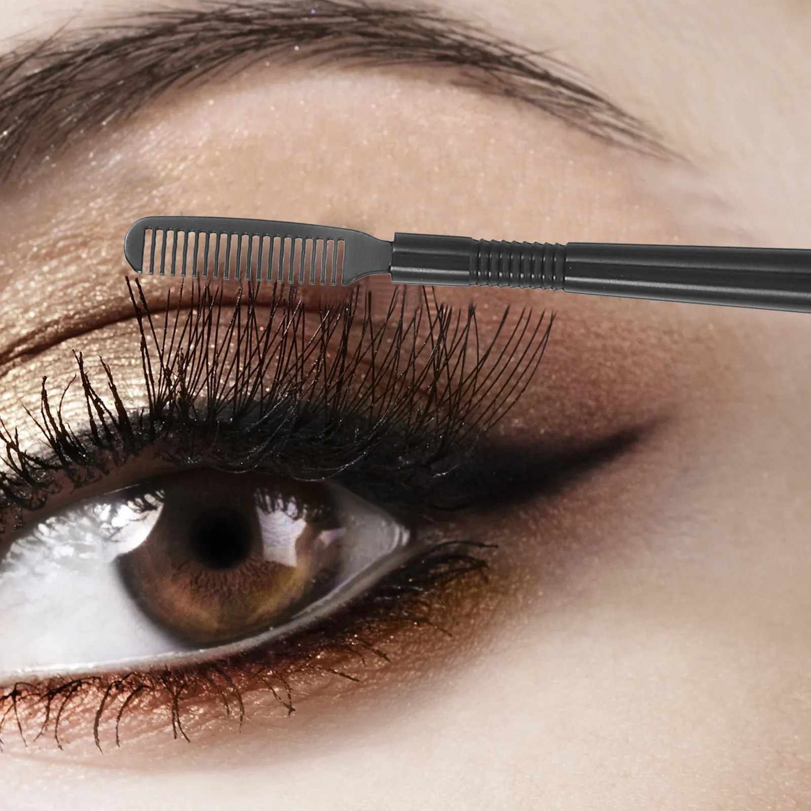 Fine-Tipped Eyelash Lifting Tool Stainless Steel Lash Separator Stick for Eyelash Extensions Tinting Curling Beauty Salon