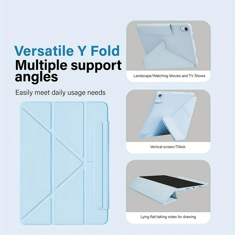 Multiple Stand Angles Cover For Redmi Pad 2 Pro 12.1 SE 11 8.7' 9.7 Tablet Smart Case Xiaomi Pad 5 6 Pro 11 7 8 Pro 11.2' Funda