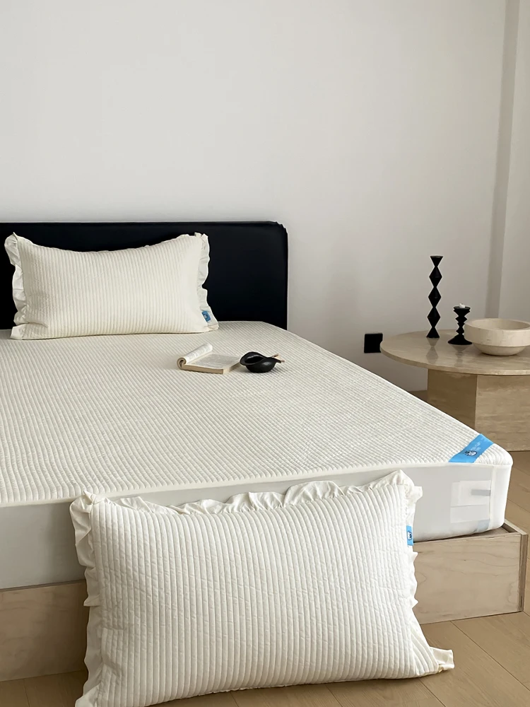 New Summer A-Class Cool Feel Quilted Cotton Bed Canopy Mixed Fiber Full Wrap hine Waable Lenzing Lyocell Fiber  Be...