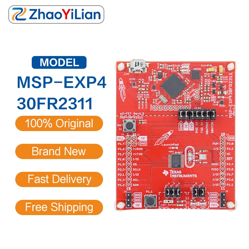 For MSP EXP430FR2311 MSP430FR2311 FRAM LaunchPad Board