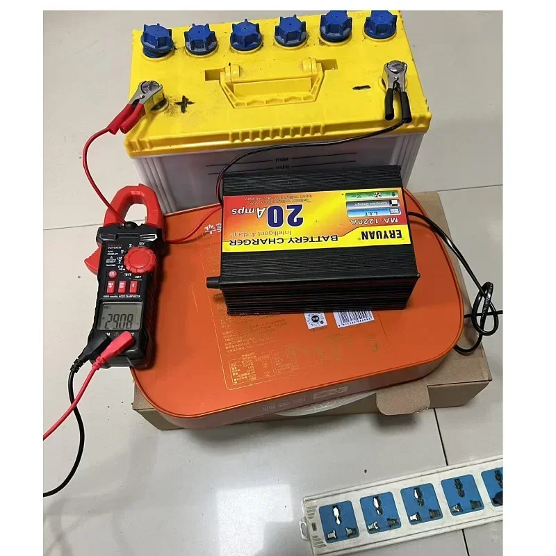 

Durable12V Automotive Battery Charger 10A/20A/30A Compatible with Lithium Iron Phosphate 14.6VLead-Acid Charger Vehicle Maintena