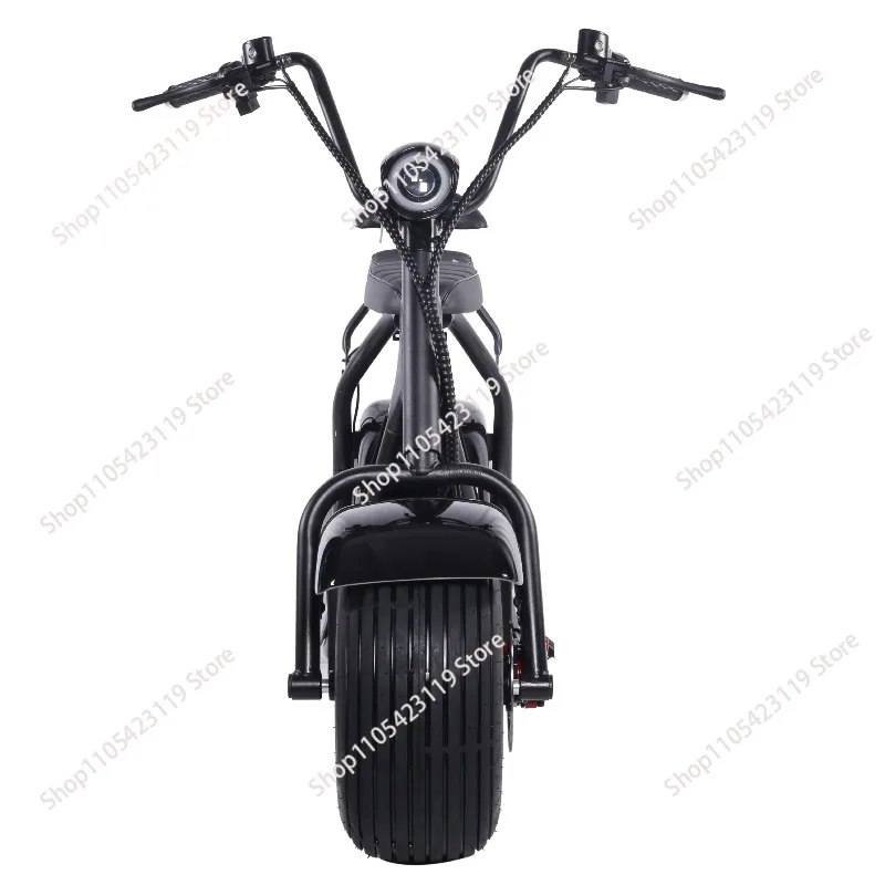 2000W lithium battery electric scooter steel frame electric scooter double seat for both men and women