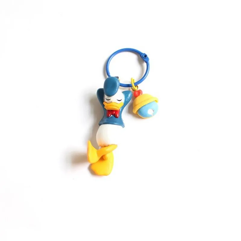 Disney Donald Duck Cartoon Creative Anime Doll portachiavi Kawaii Fashion High-look Bag ciondolo decorativo regalo per bambini