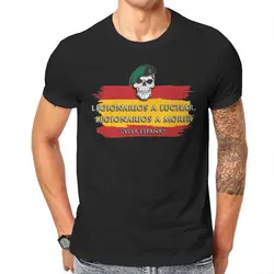 Tops 100% Cotton Leisure Sports Spanish Legion 10 Men's and women's T-shirts Tshirt Top