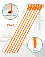 Drain Clog Remover Pipe Cleaner Drain Cleaner Dehairer Hair Drain Unclogger Pipe Cleaning Tool for Bathroom Sinks Shower Bathtub 5