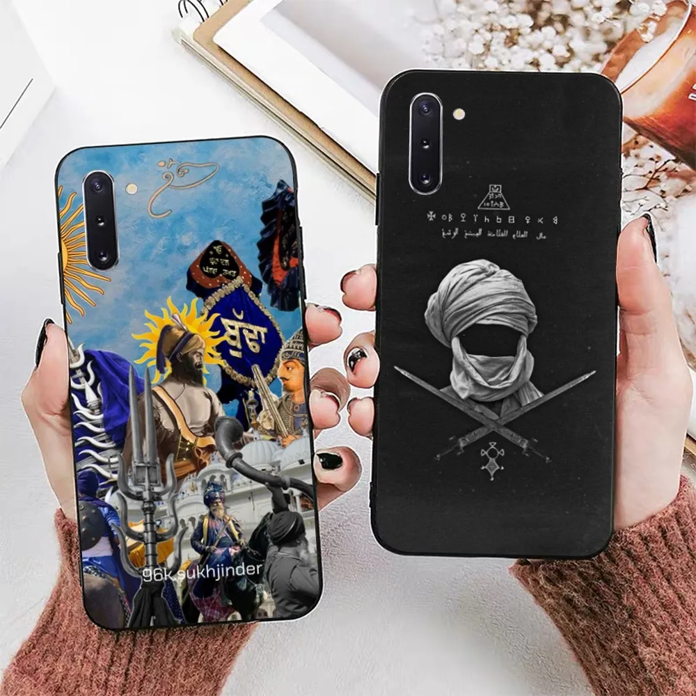 Nihang Singh Sikh Warrior Phone Case For Samsung Note 8 9 10 20 pro plus lite M 10 11 20 30 21 31 51 A 21 22 42 02 03